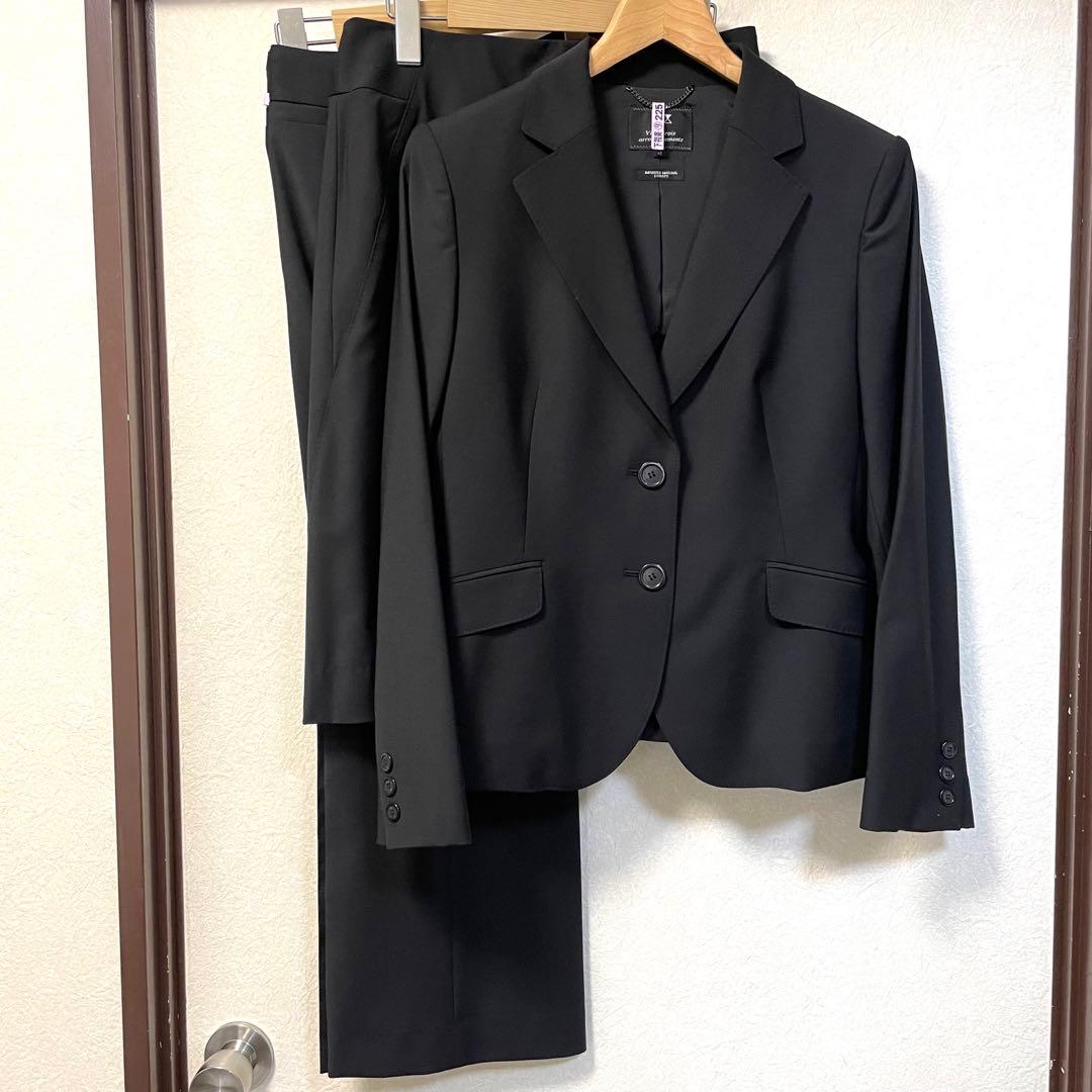 品質保証 23区 ジャケット パンツ スカート 3点セット ブラック 黒 42