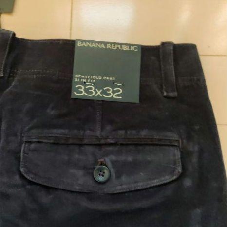 BANANA REPUBLIC スリムフィット コーデュロイパンツ 33*32