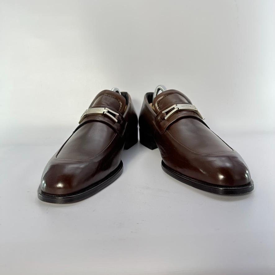 ☆renoma☆24.5cm/革靴/茶/ビットローファー/オシャレシューズ