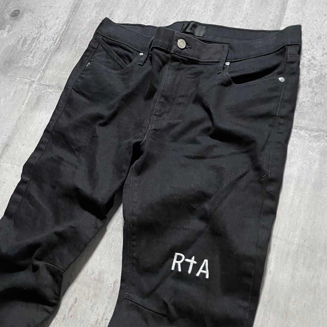 y2k RtA スキニーパンツ USA製 パンク ロック ストリート ストレッチ