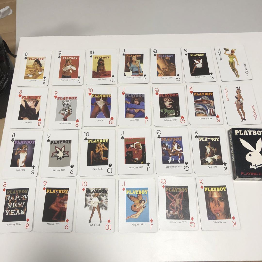 プレイボーイ トランプ 2セット 箱入り レトロ Playing Cards