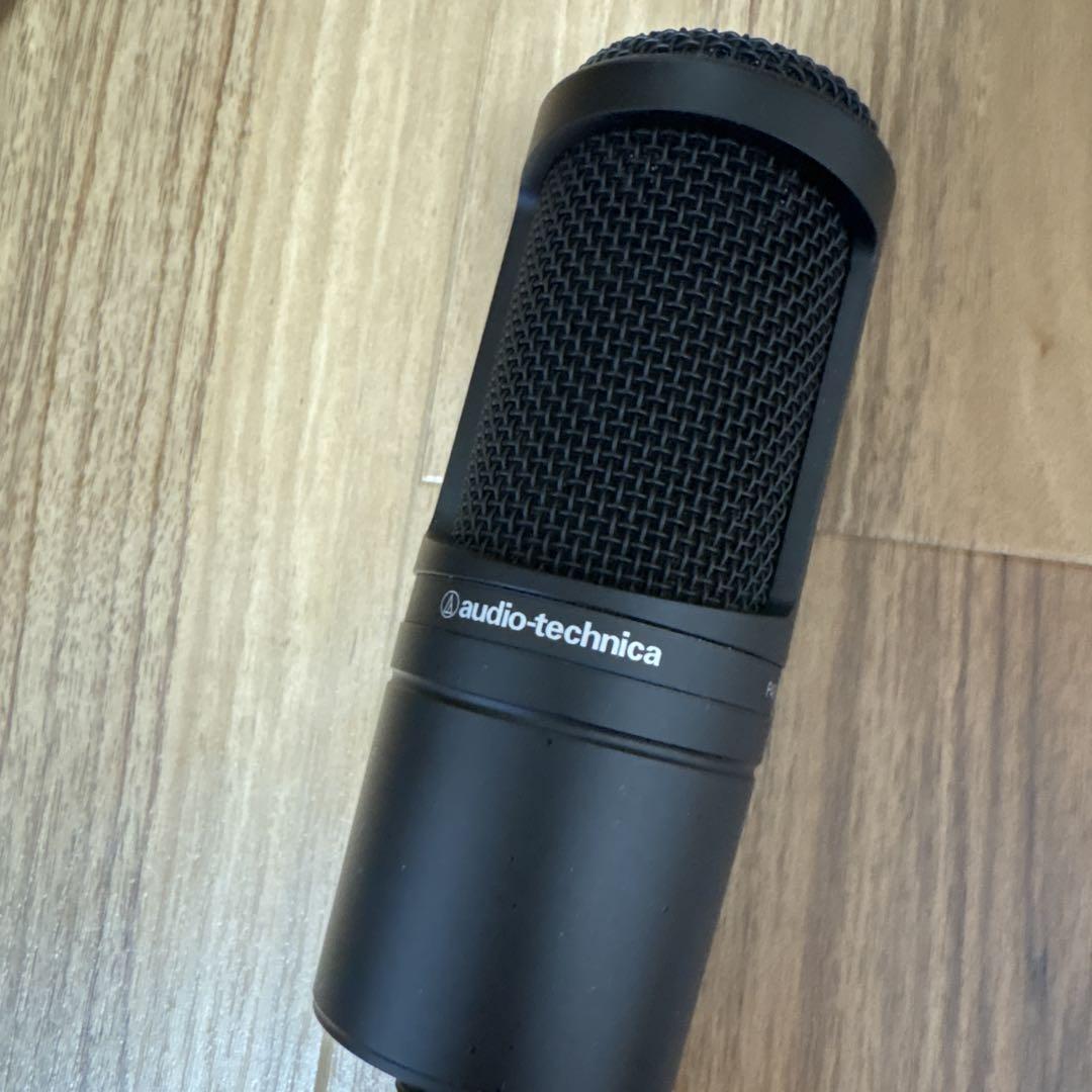 audio-technica AT2020コンデンサーマイク 専用ケース付