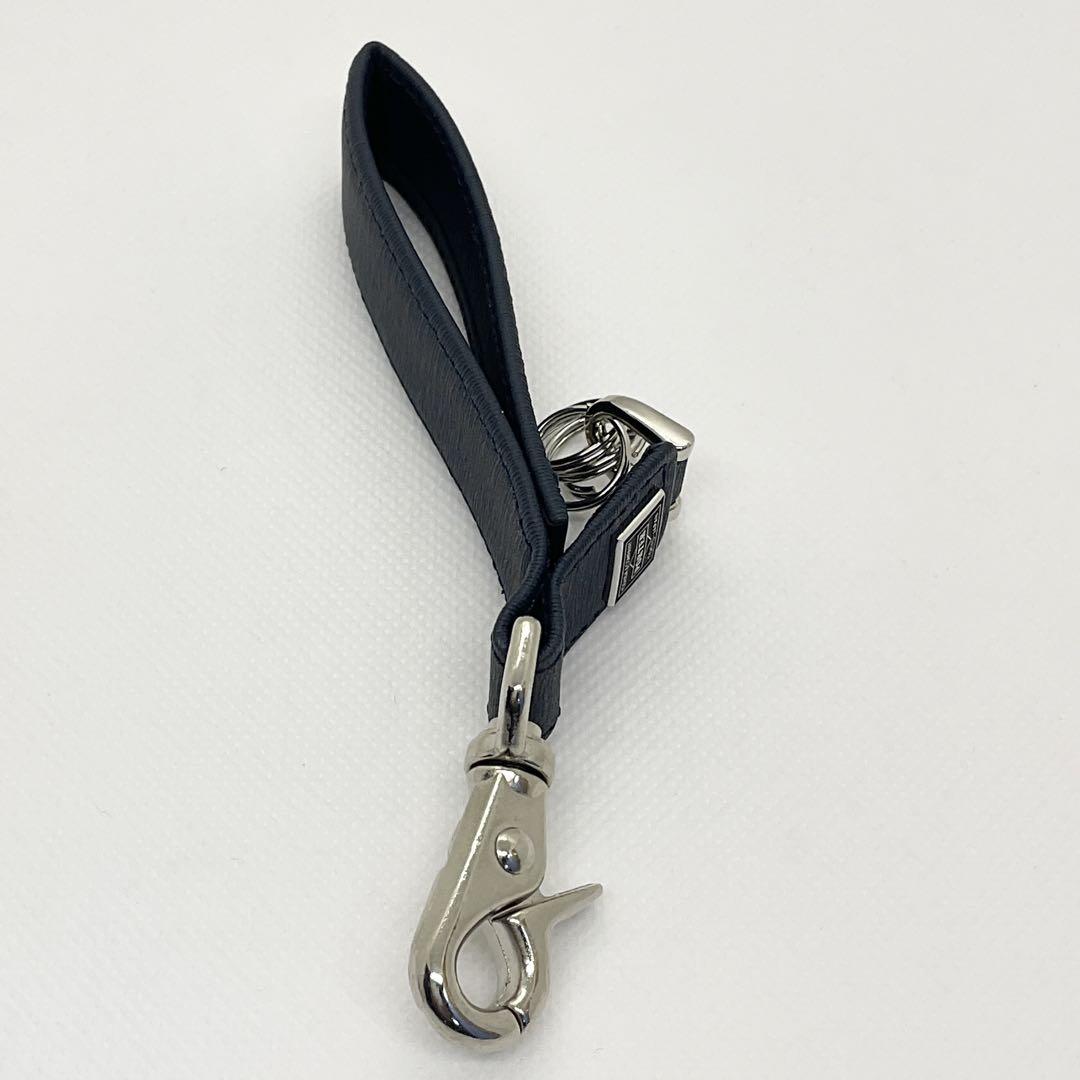 【美品】PORTER レザー キーホルダー カレント キーリング 吉田カバン