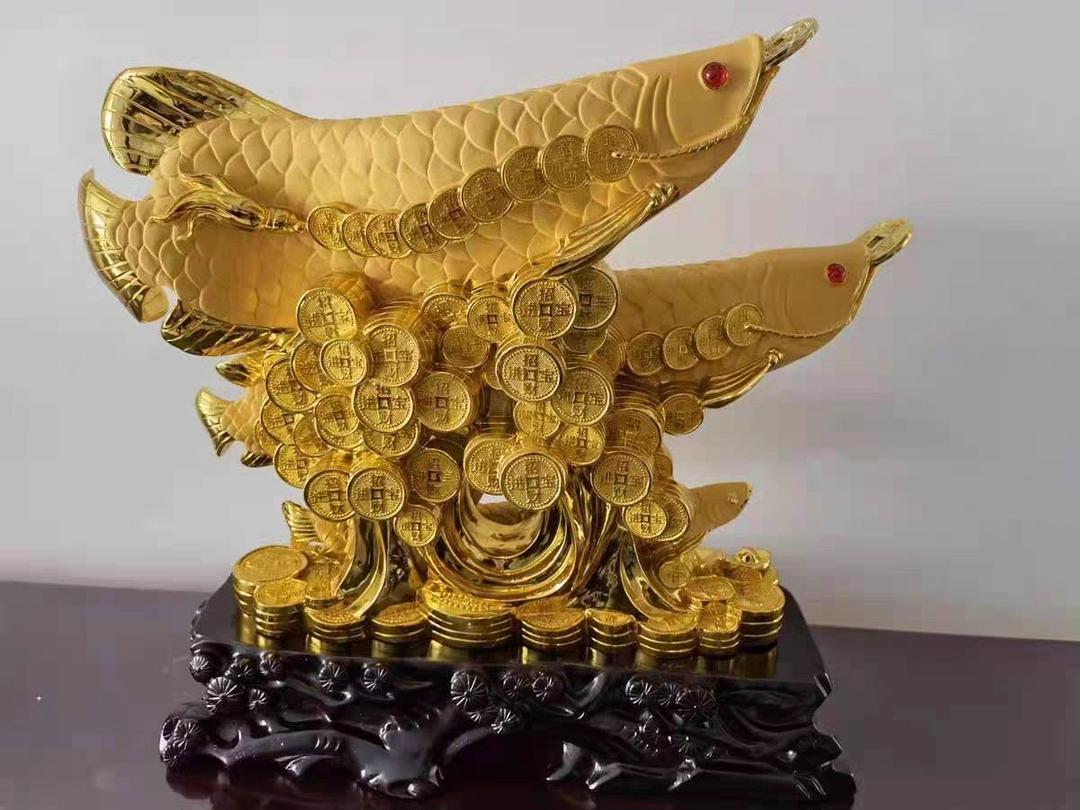 特価即納 魚の置物 装飾品 縁起物 リビング置物 BeIsN-m49090642325 得価高品質