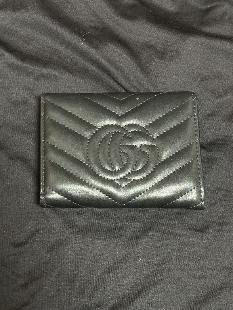 GUCCI グッチ レザー 三つ折り財布