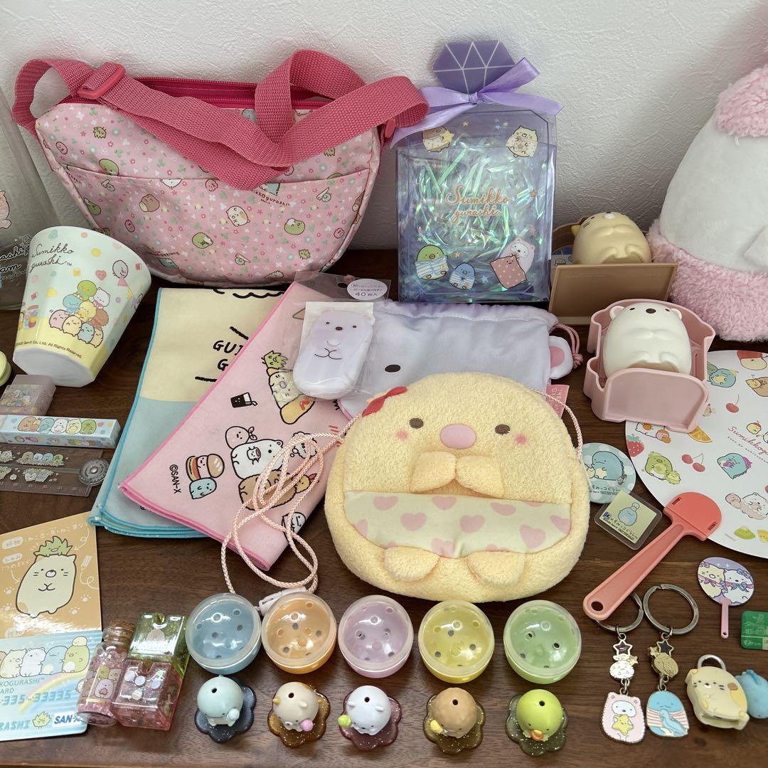 すみっコぐらし　エジプト展てのりぬいぐるみ他　100点以上　まとめ売り
