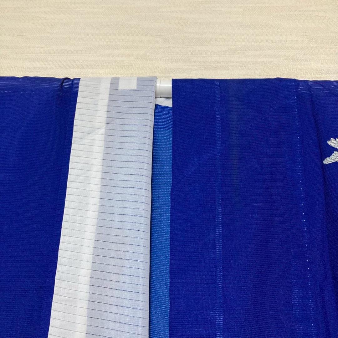 専用 KA1645 絽 付下げ訪問着 身丈158cm 洗える着物 夏着物 化繊