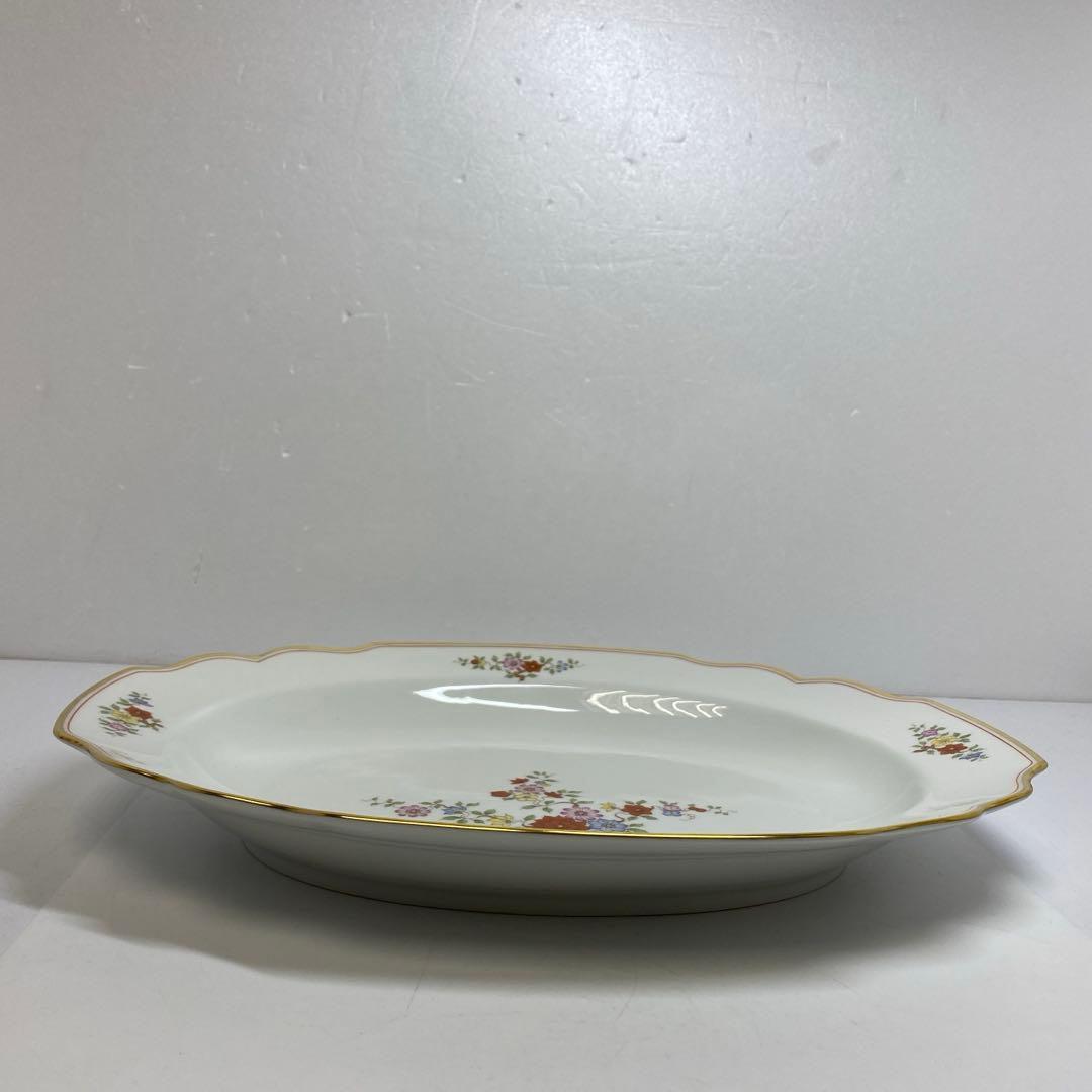 アウガルデン カラフルシノワズリ オーバル特大プレート 東さ7-1110① アウガルデン カラフルシノワズリ オーバル特大プレート 東さ7-1110①