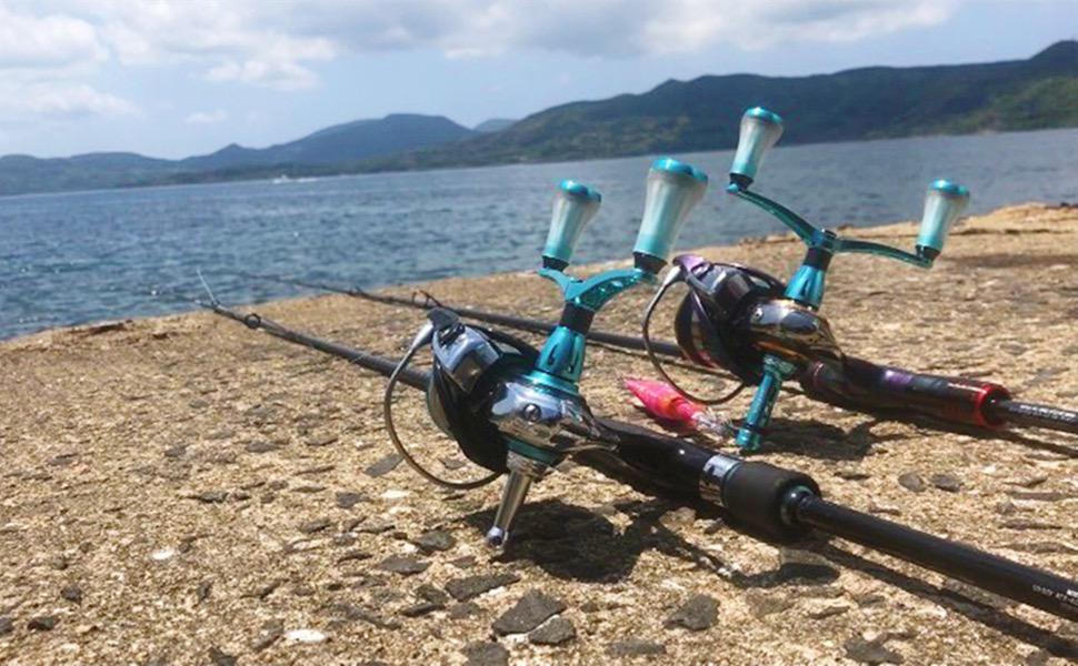 ゴメクサス エメラルダス CY98 リールハンドル ダイワ シマノ