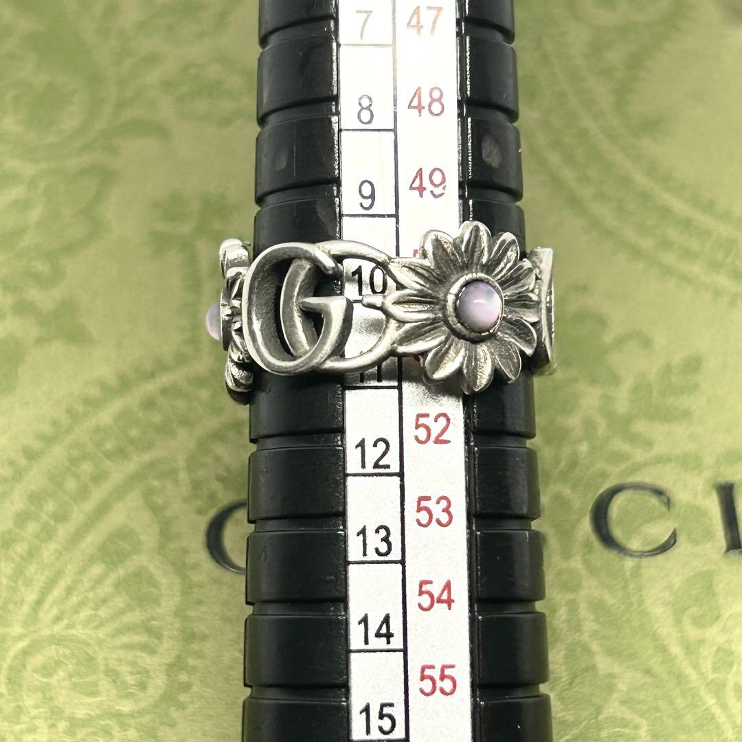 さ*た様 美品✨グッチ リング　9号　GUCCI フラワー　マーモント 極美品✨グッチ GUCCI 指輪 リング 9号 マーモント フラワー