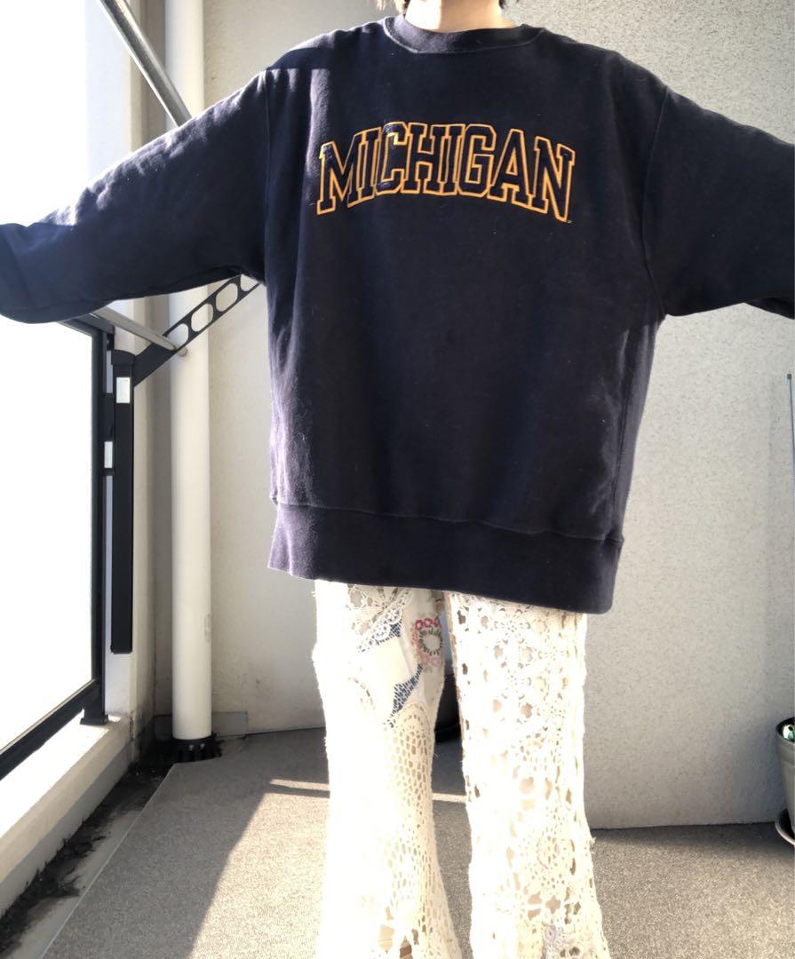 USA製 90s Champion R/W Sweatshirt 