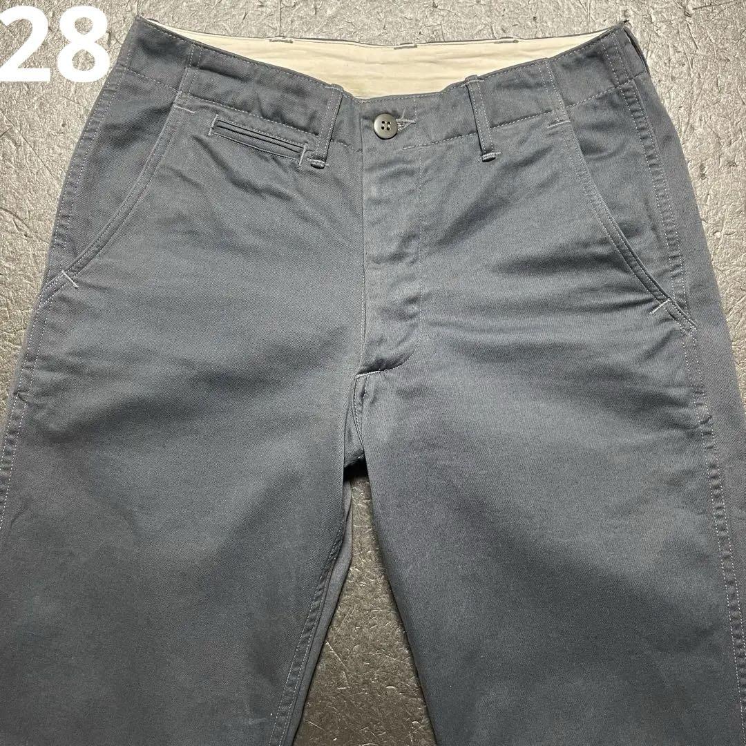 WAREHOUSE　Lot 1082　CHINOES　ブルーグレー　28