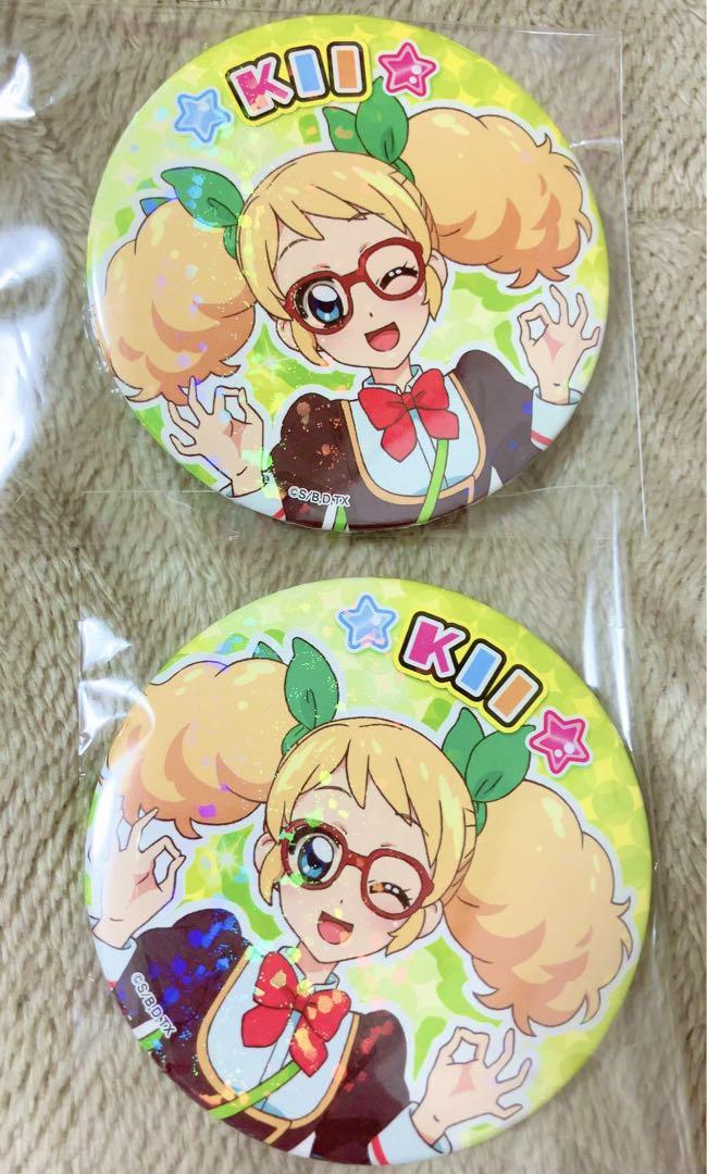 アイカツ まるい缶バッジ　冴草きい オフィシャルショップ 限定