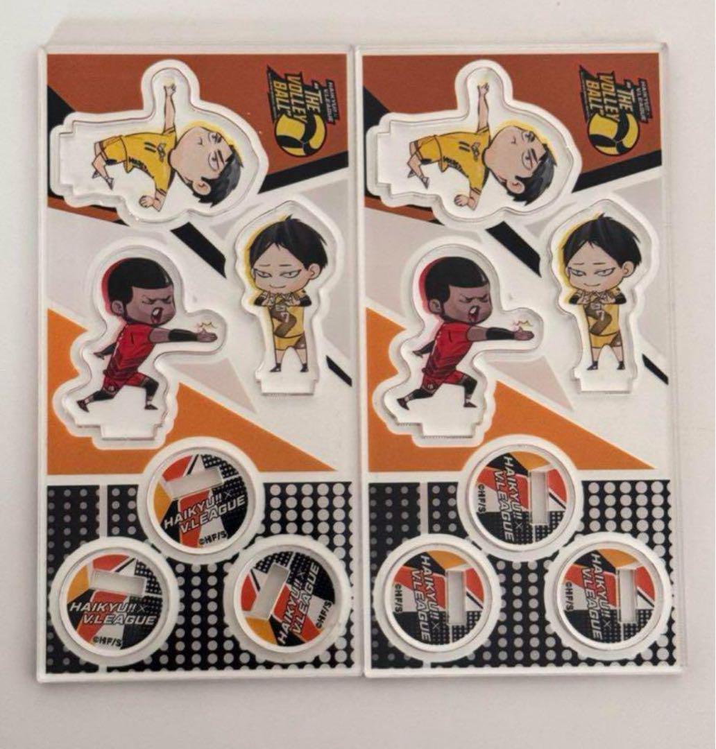 ハイキュー 角名倫太郎 牛島若利 Vリーグ アクリルminiフィギュア ハイキュー 角名倫太郎 牛島若利 Vリーグ アクリルminiフィギュア