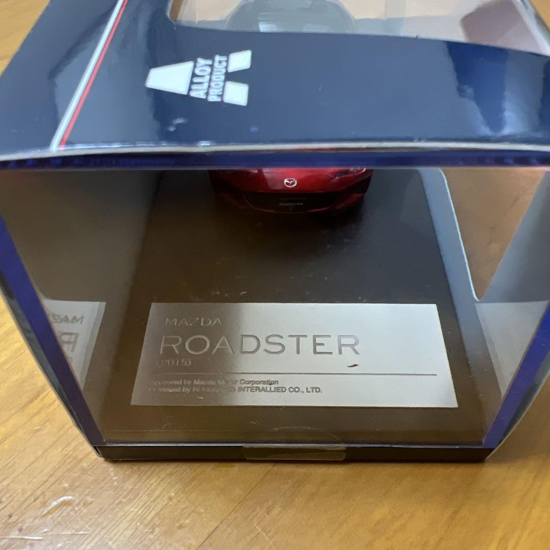 ミニカー MAZDA ROADSTER 2015 1/43