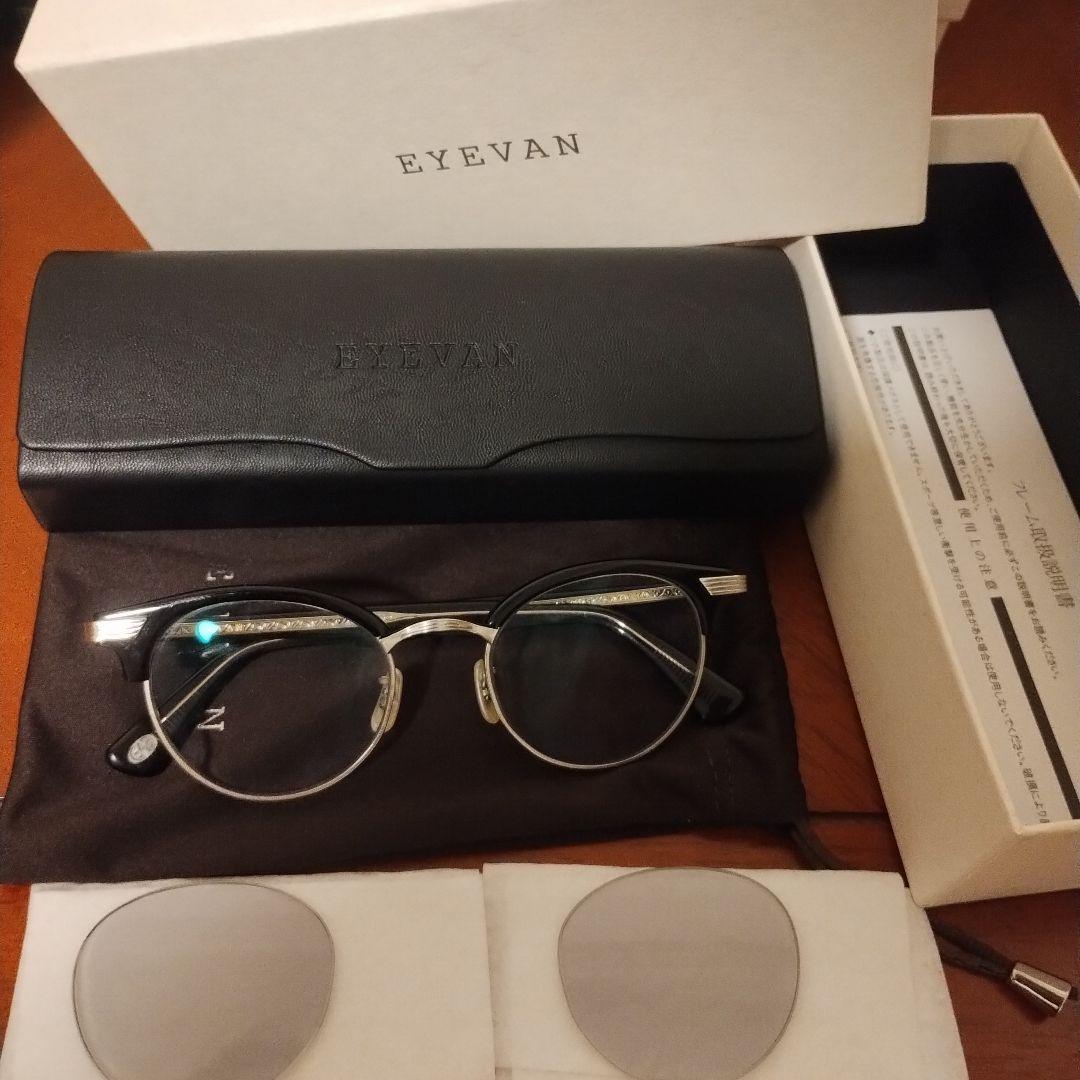 GWセール中！EYEVAN AZTEC サーモント BK/SV 美品