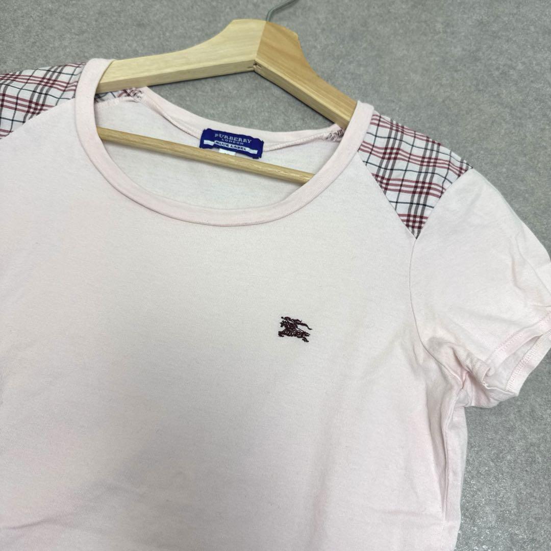 BURBERRY BLUE LABEL バーバリー 半袖Tシャツ ノバチェック