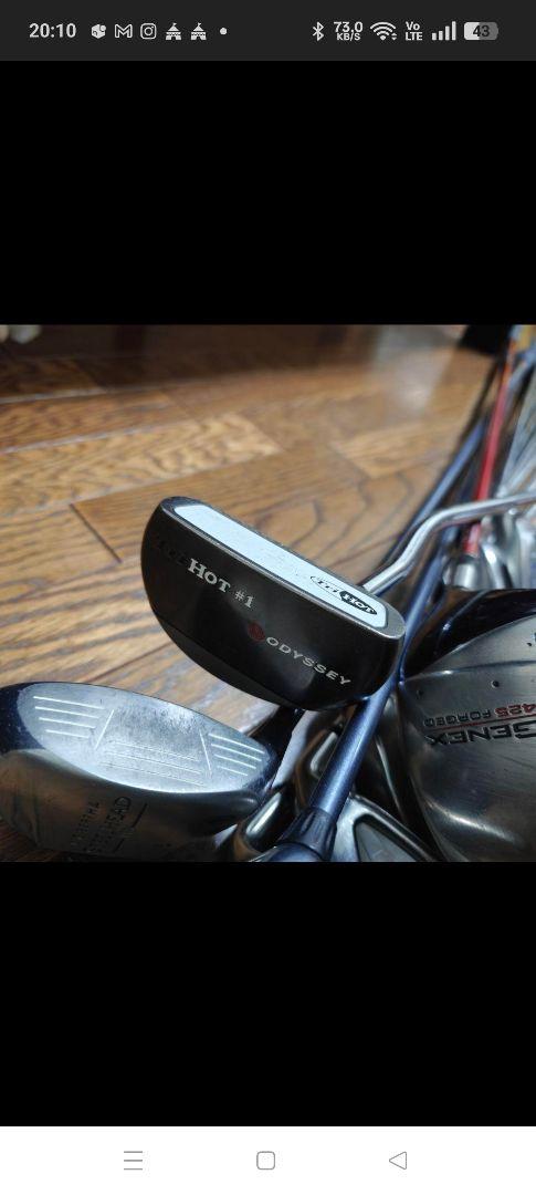 11本ゴルフクラブセット　Callaway　オデッセイ