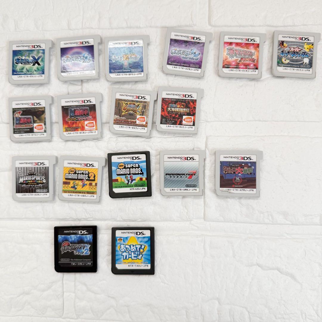 New Nintendo3DS LLメタリックブルー ソフトDS・3DS 17点