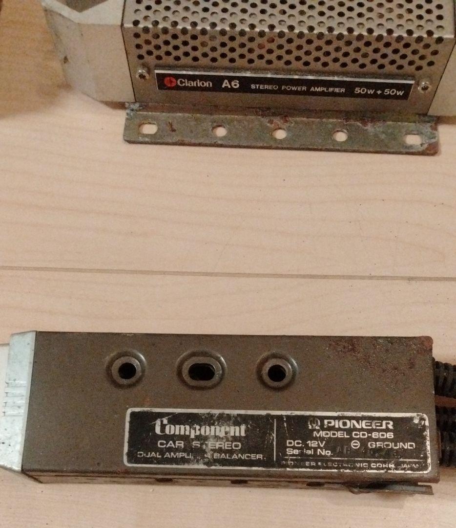 当時物 Clarion カーオーディオ 希少 ジャンク 当時物 Clarion カーオーディオ 希少 ジャンク