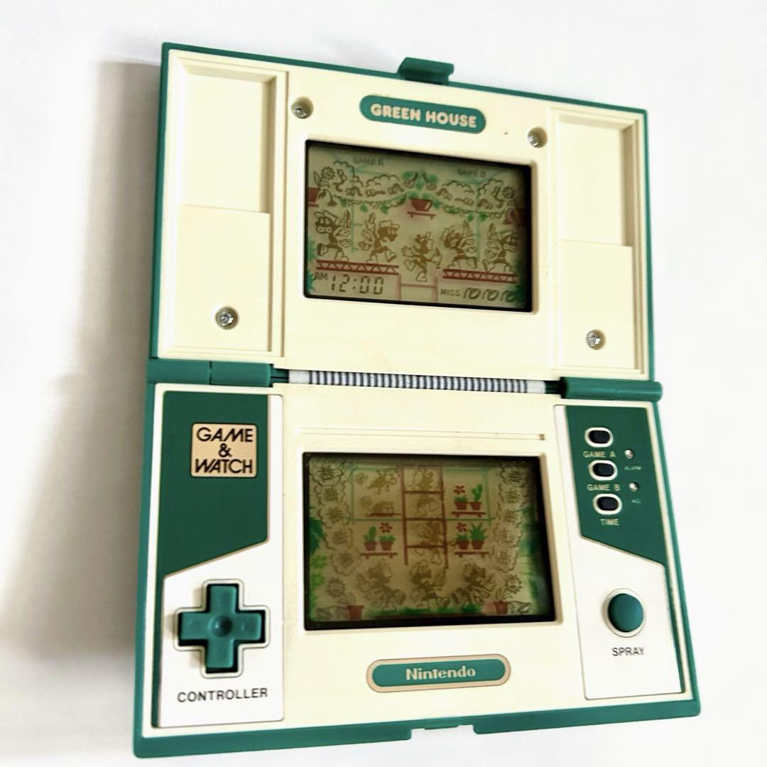 任天堂ゲームウォッチ　GREEN HOUSE ゲームウォッチ グリーンハウス GREEN HOUSE - YouTube