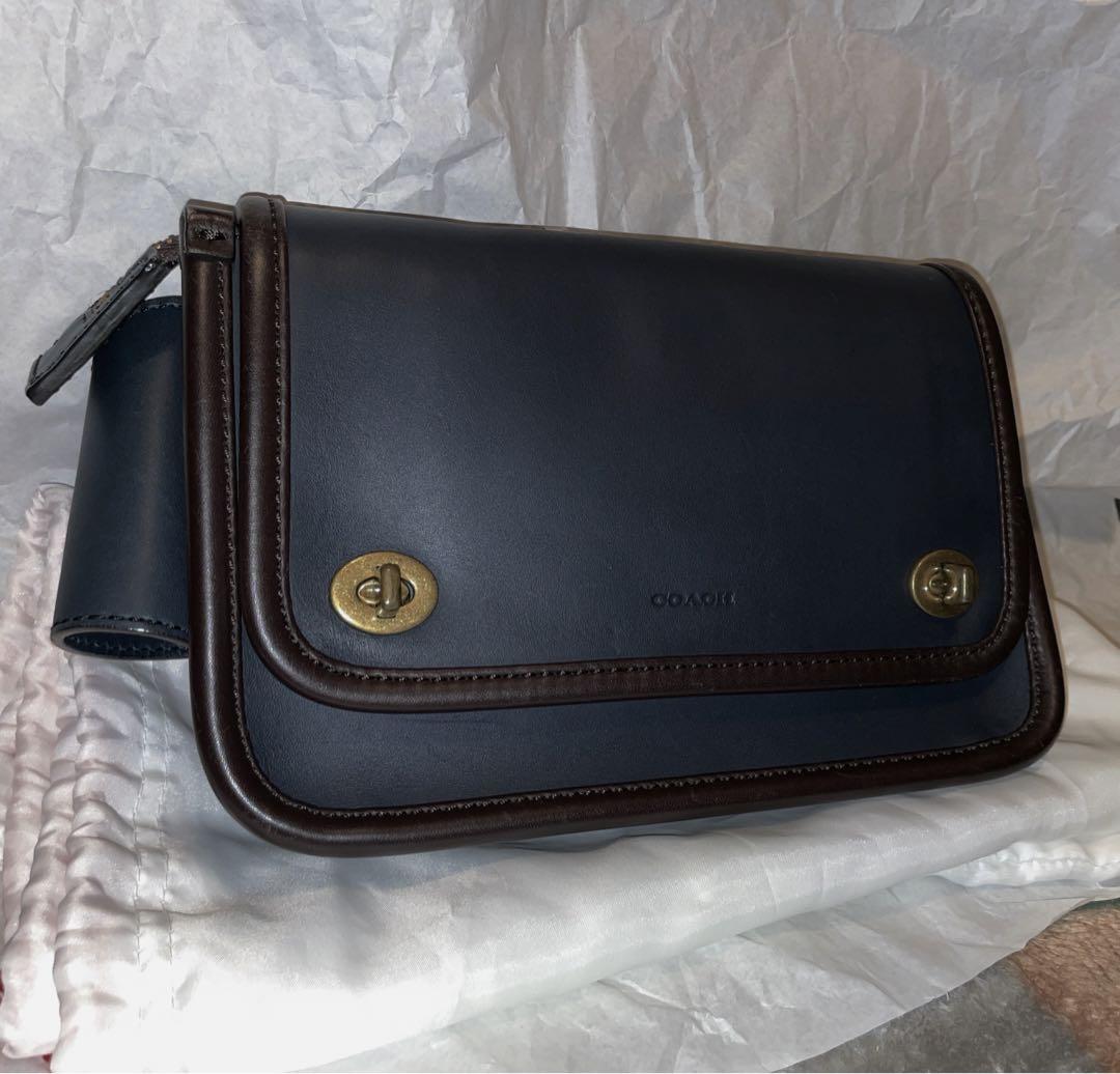 COACH オールドコーチ レガシー ボディバッグ オールレザー ターンロック 中古・古着通販】COACH (コーチ) レガシー ターンロック レザー