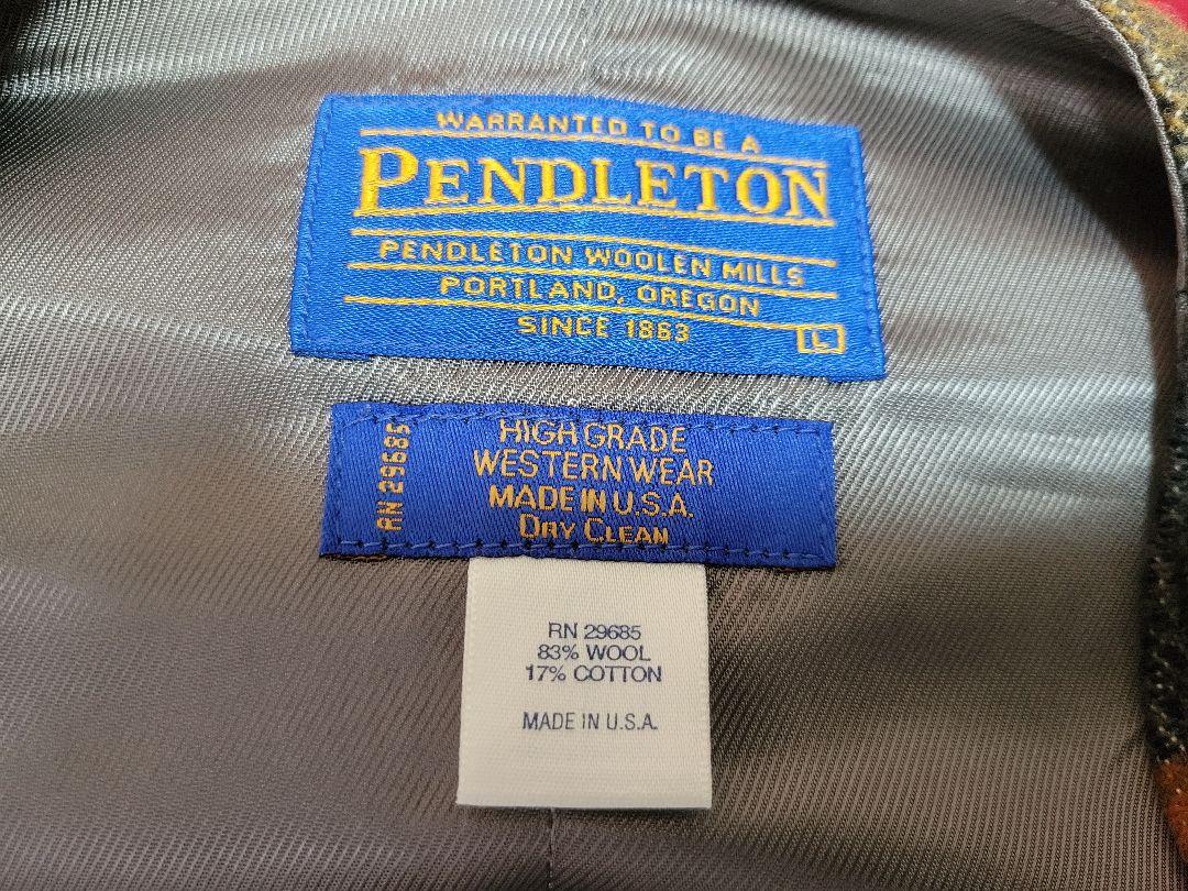 本日17時迄値下げ♢早い者勝ち♢米国製♢PENDLETONウール