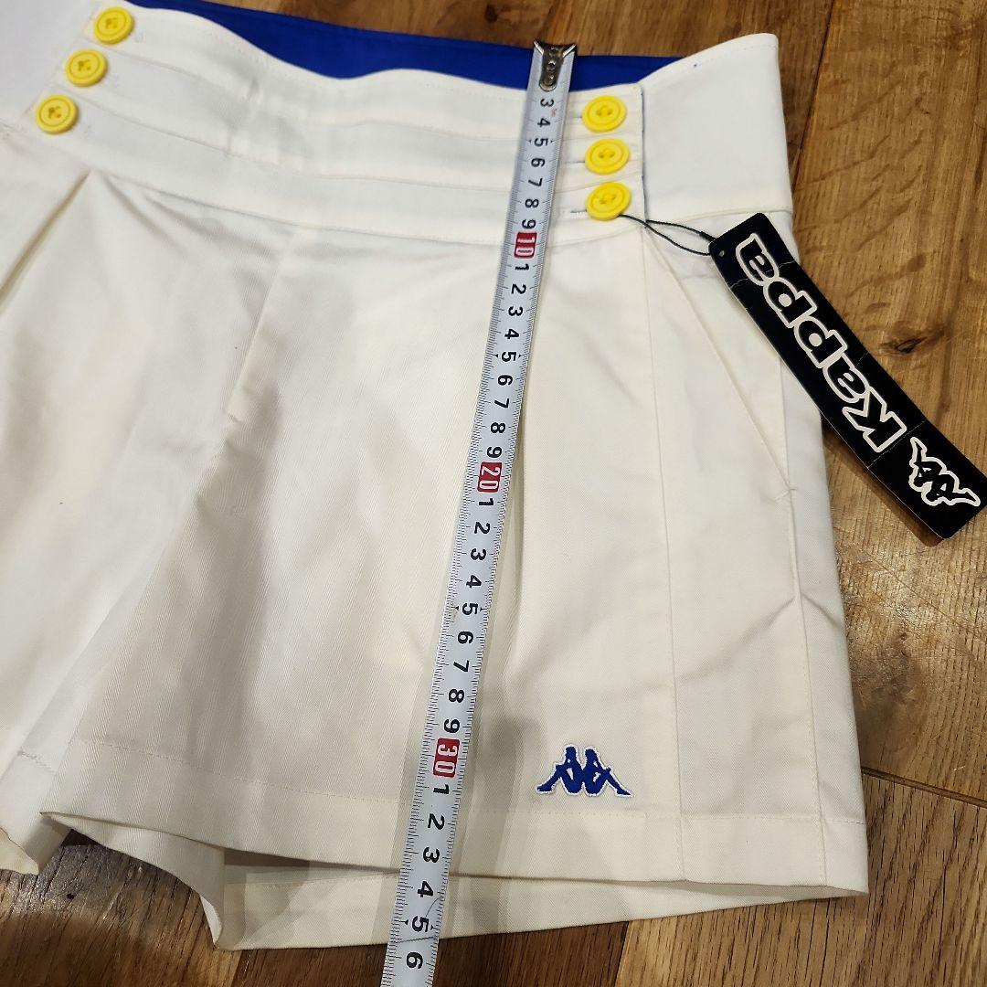 新品✨カッパ　kappa　ゴルフウェア　ショートパンツ　オフホワイト