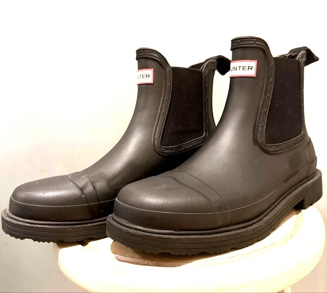 HUNTER ブラック レインシューズ サイドゴア 楽天市場】HUNTER ハンター W REFINED CHELSEA STITCH DETAIL