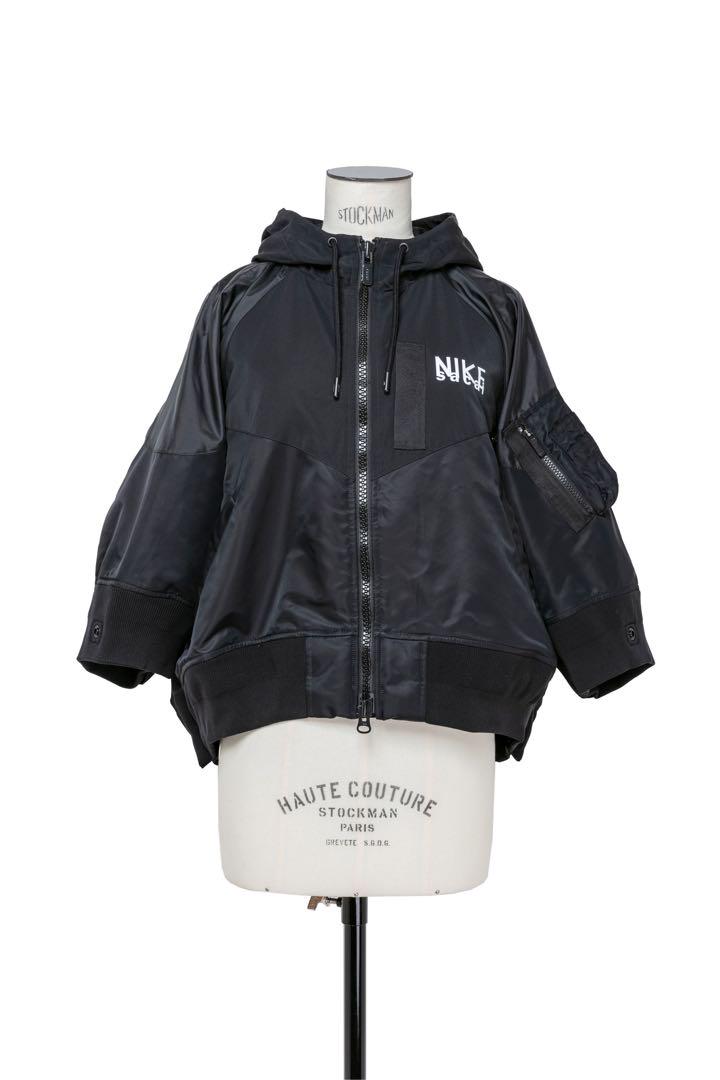 新品 NIKE × sacai ウィメンズ　フルジップ フーデッドジャケット ウィメンズ NIKE x Sacai NRG フルジップ フーデット ジャケット