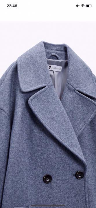 ルカリ⒒ ZARA オーバーサイズコート PrcJx-m49121511003 新品 アウター