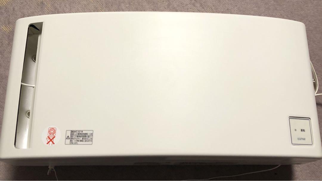 三菱換気空気清機　ロスナイ　壁掛1 パイプ取付ロスナイ　引きひもスイッチタイプ