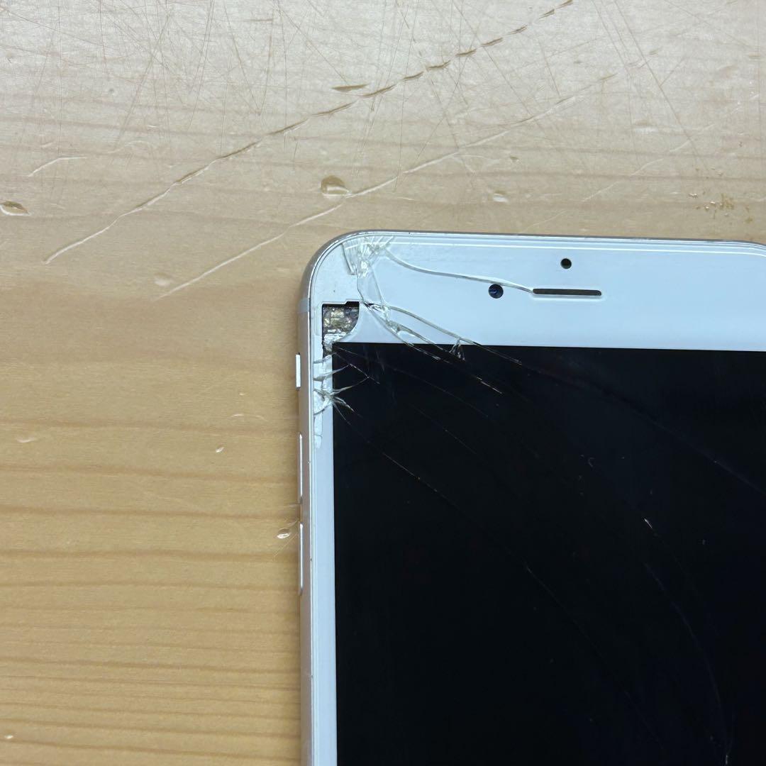 iPhone 6s シルバー 128gb 修理履歴、画面割れあり - メルカリ