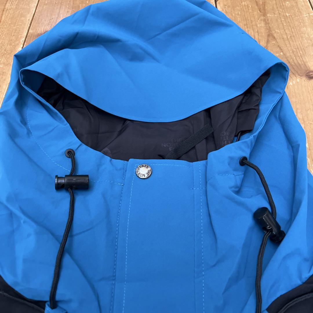 新品未使用 THE NORTHFACE マウンテンパーカー 黒×ブルー 2XL寸