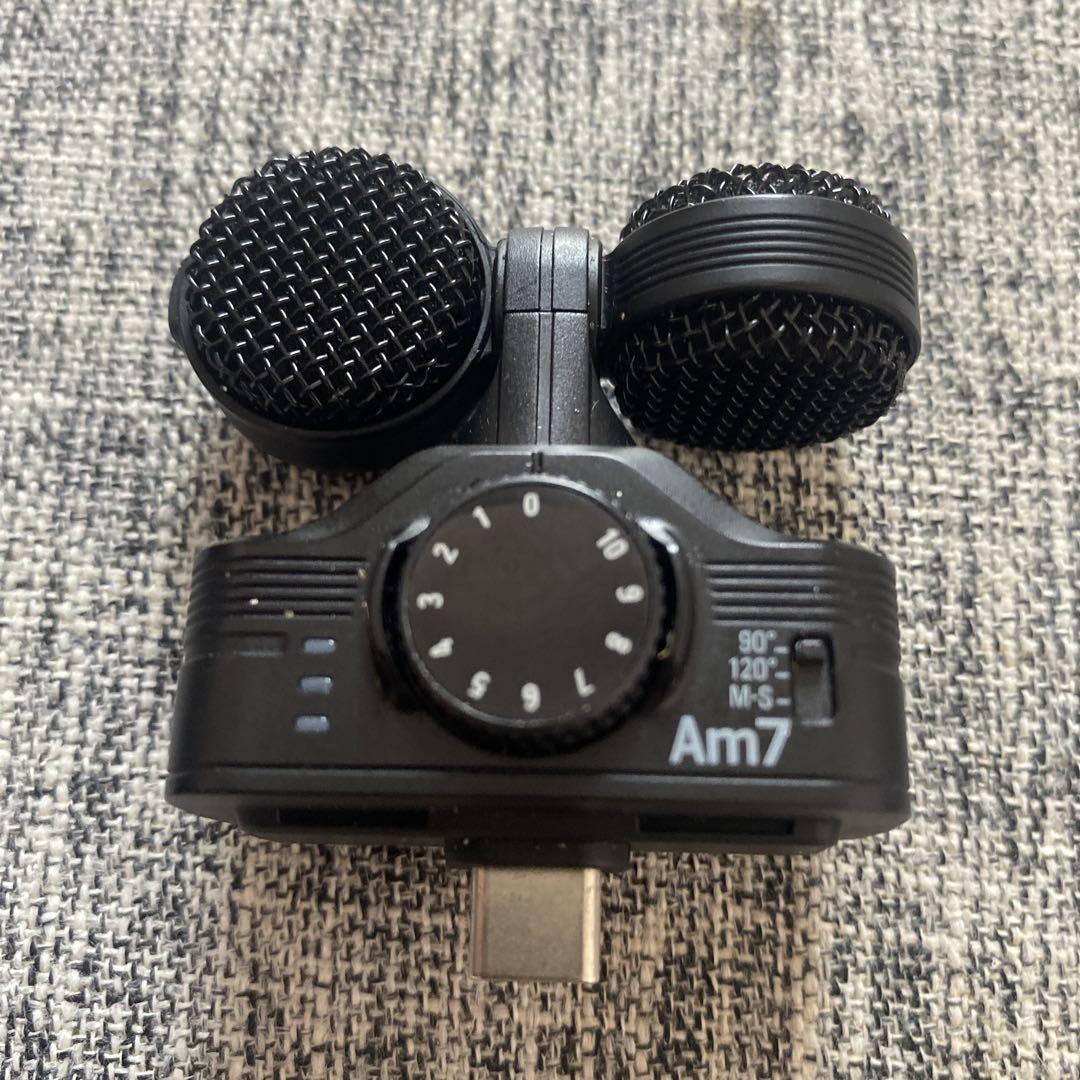 ZOOM Am7 コンデンサーマイク USB-C