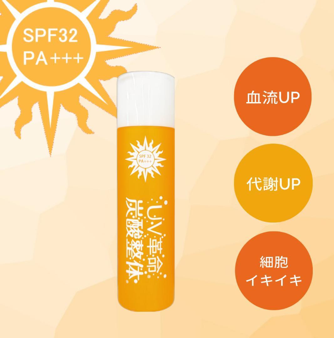 【炭酸整体スプレー UV】2本セット UVカット・プラセンタ含 新品 送料込