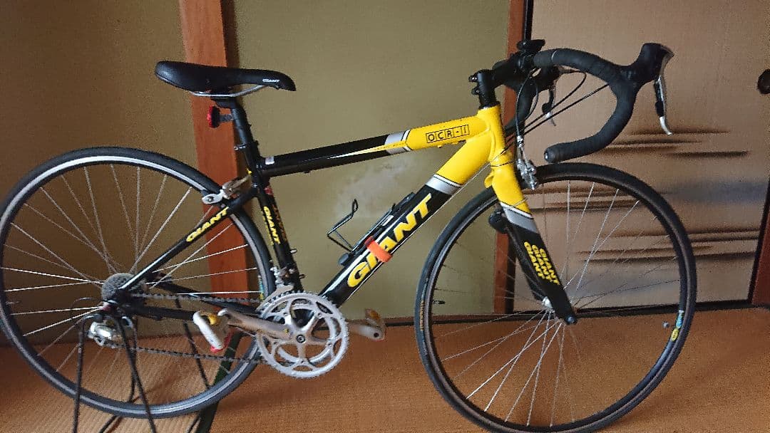 ジャイアントロードバイク OCR 1と ASICSバイクケースのセットやや傷や汚れあり BRIGHTFACE_UK