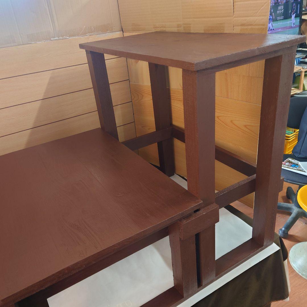 チャーチャンさん専用２段フラワースタンド　プランターラックB113