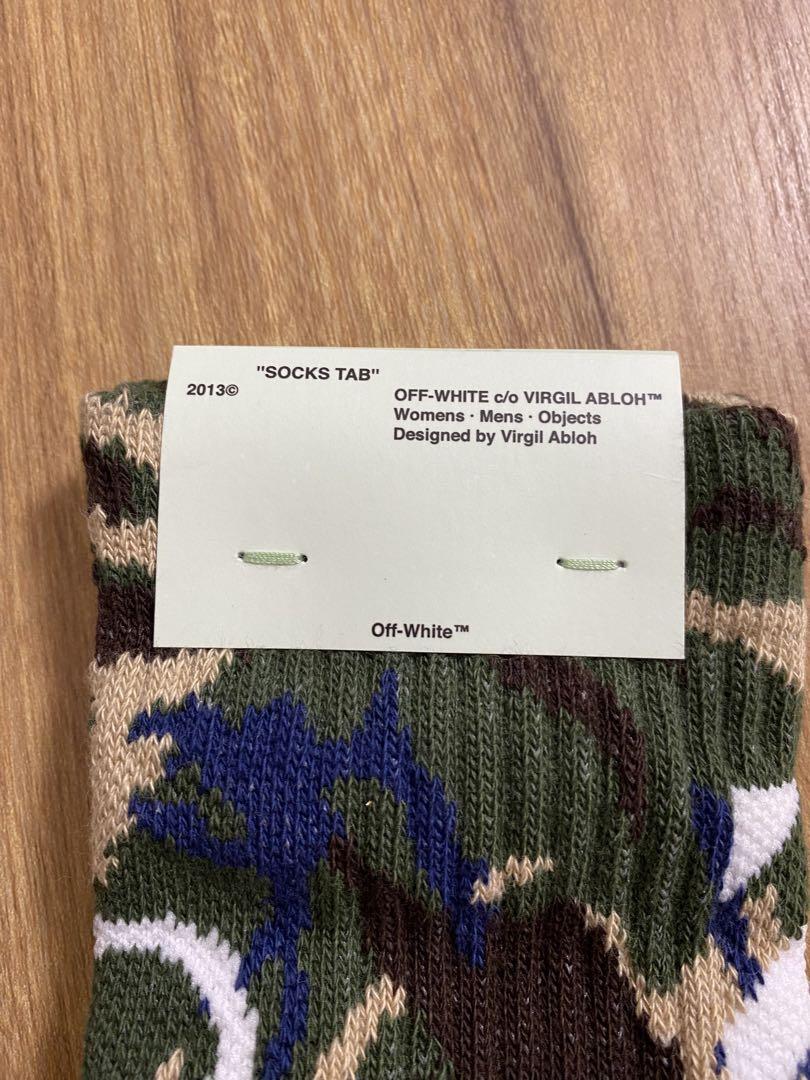 Off-White カモフラージュソックス