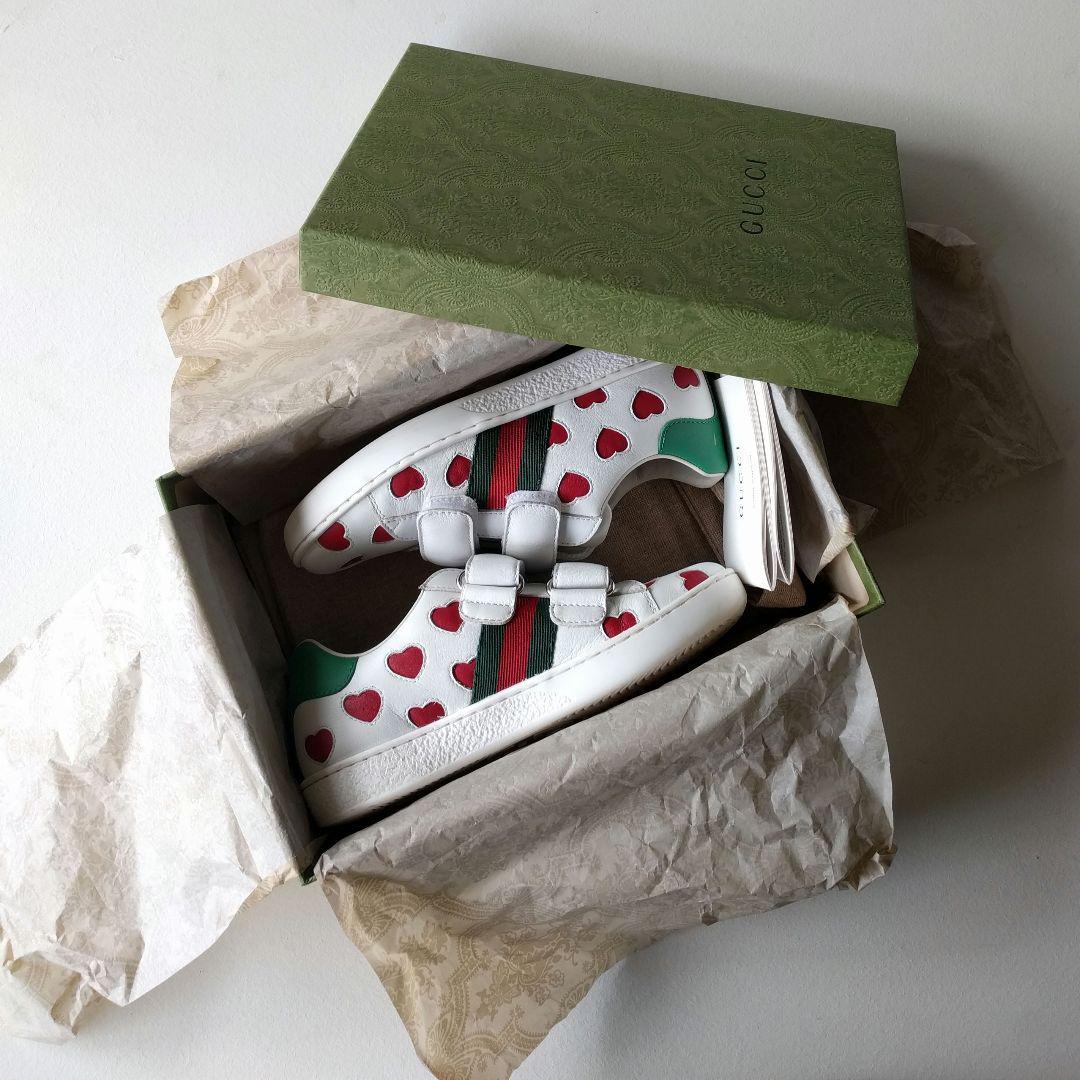 GUCCI キッズ　スニーカー
