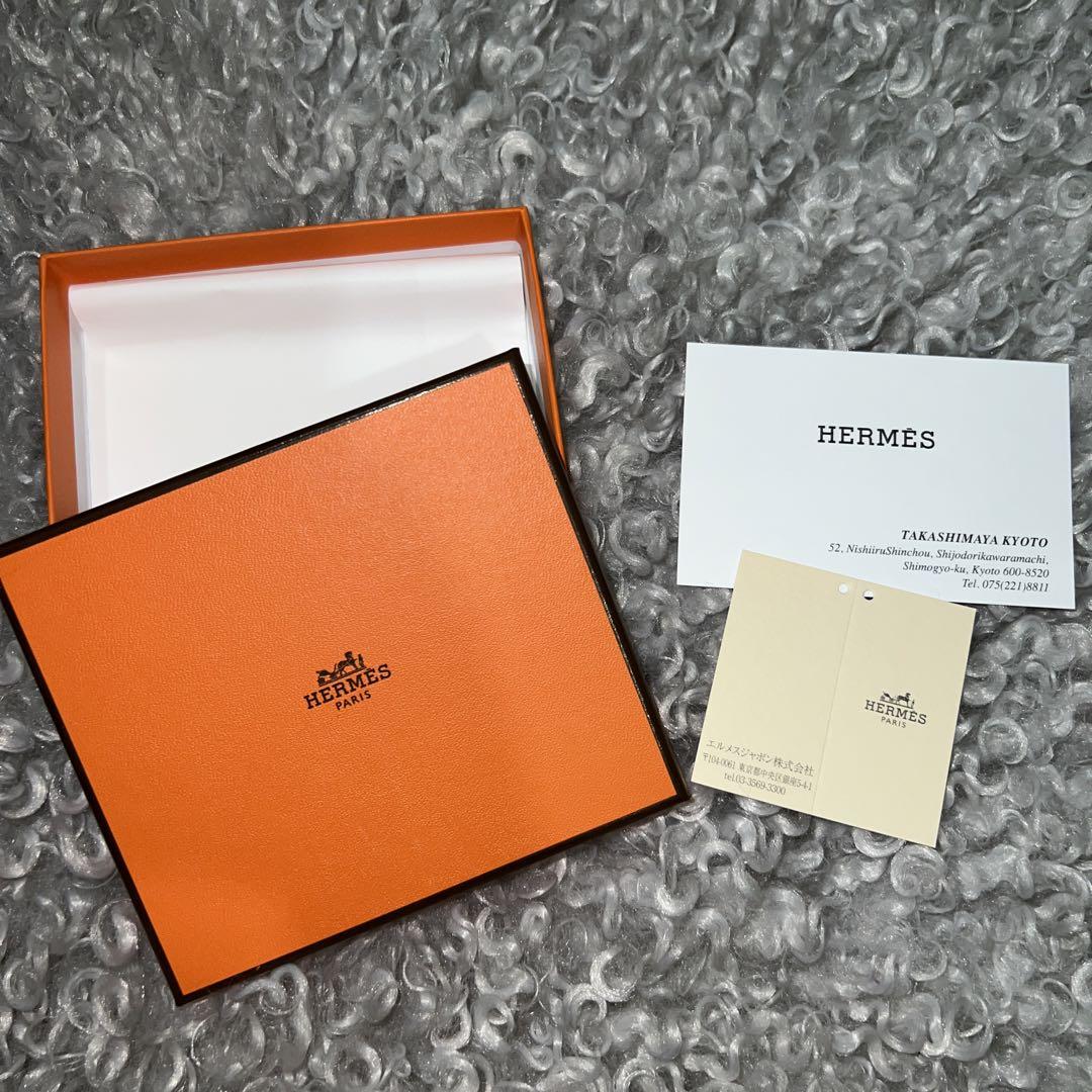美品 HERMES エルメス 空箱 お買い上げカード