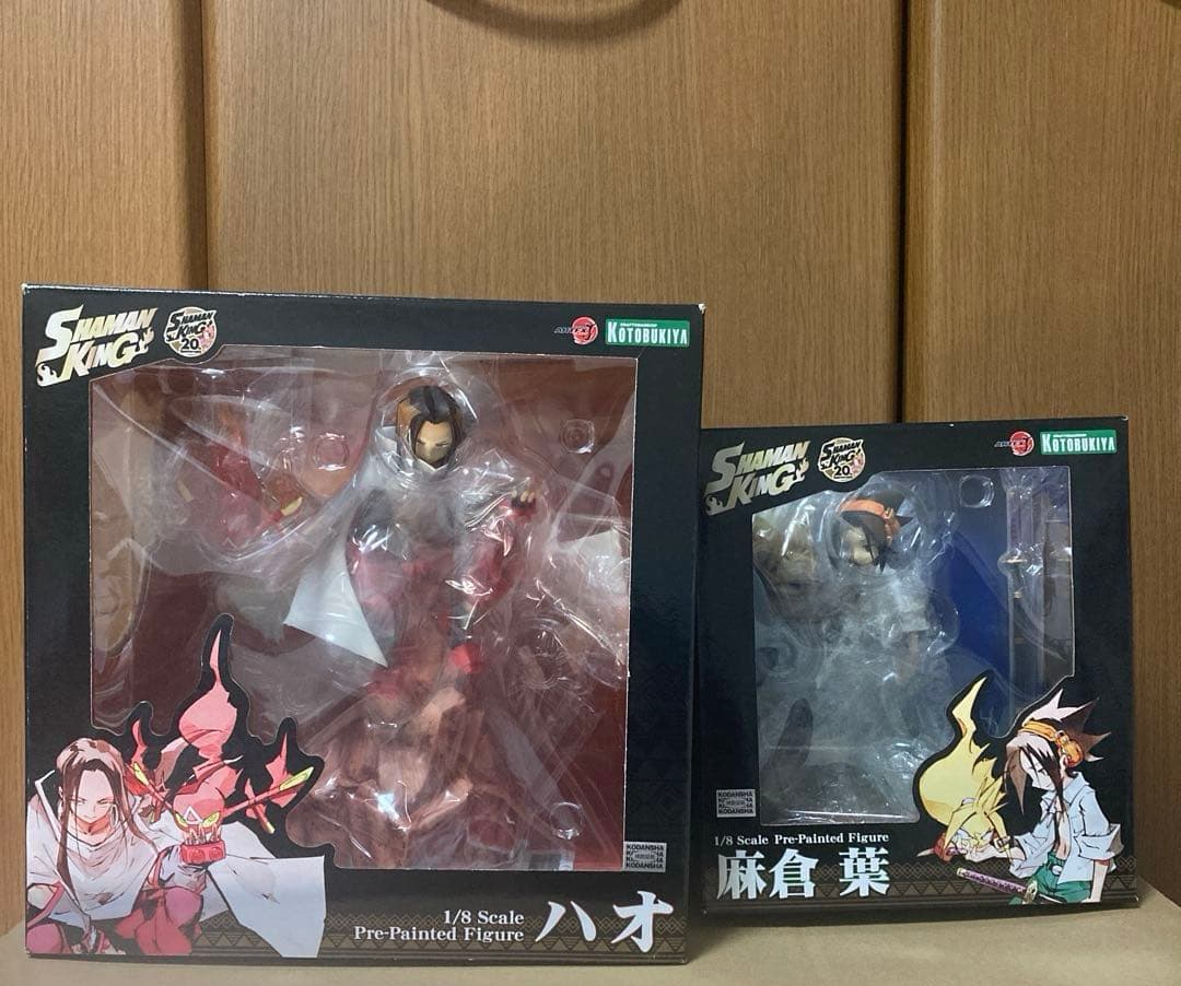 シャーマンキング　SHAMAN KING ハオ 麻倉葉1/8スケール　未開封