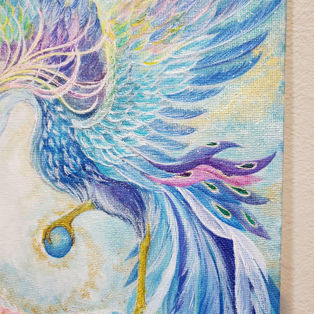 K☆K。。。様専用】No.416 鳳凰 鳳凰の絵 絵画 F4サイズ 絵画