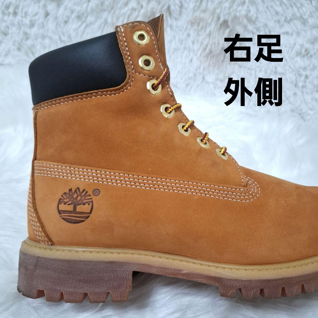 【極美品】Timberland 6インチ プレミアム ウォータープルーフブーツ