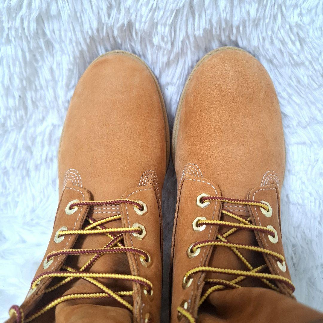 【極美品】Timberland 6インチ プレミアム ウォータープルーフブーツ
