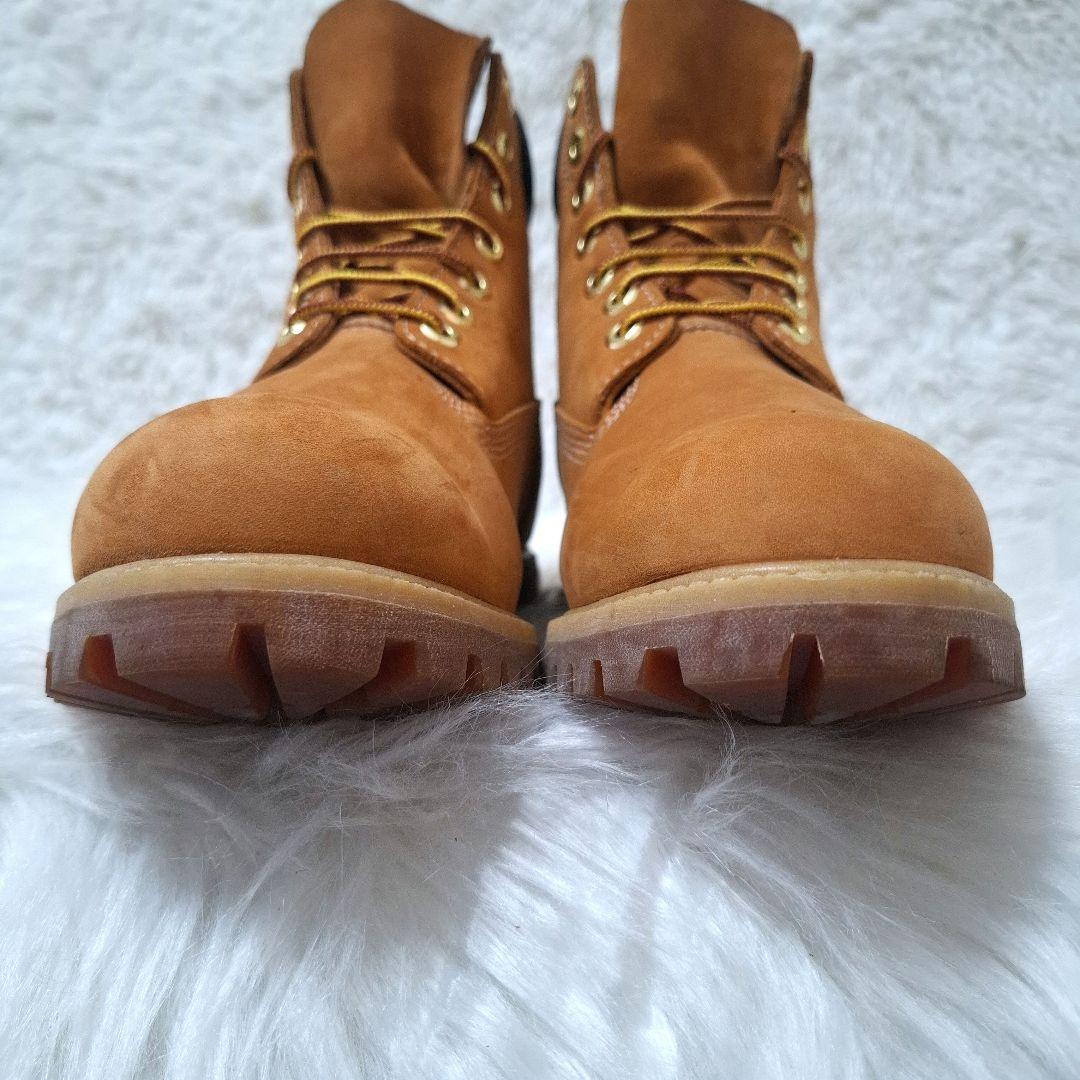 【極美品】Timberland 6インチ プレミアム ウォータープルーフブーツ