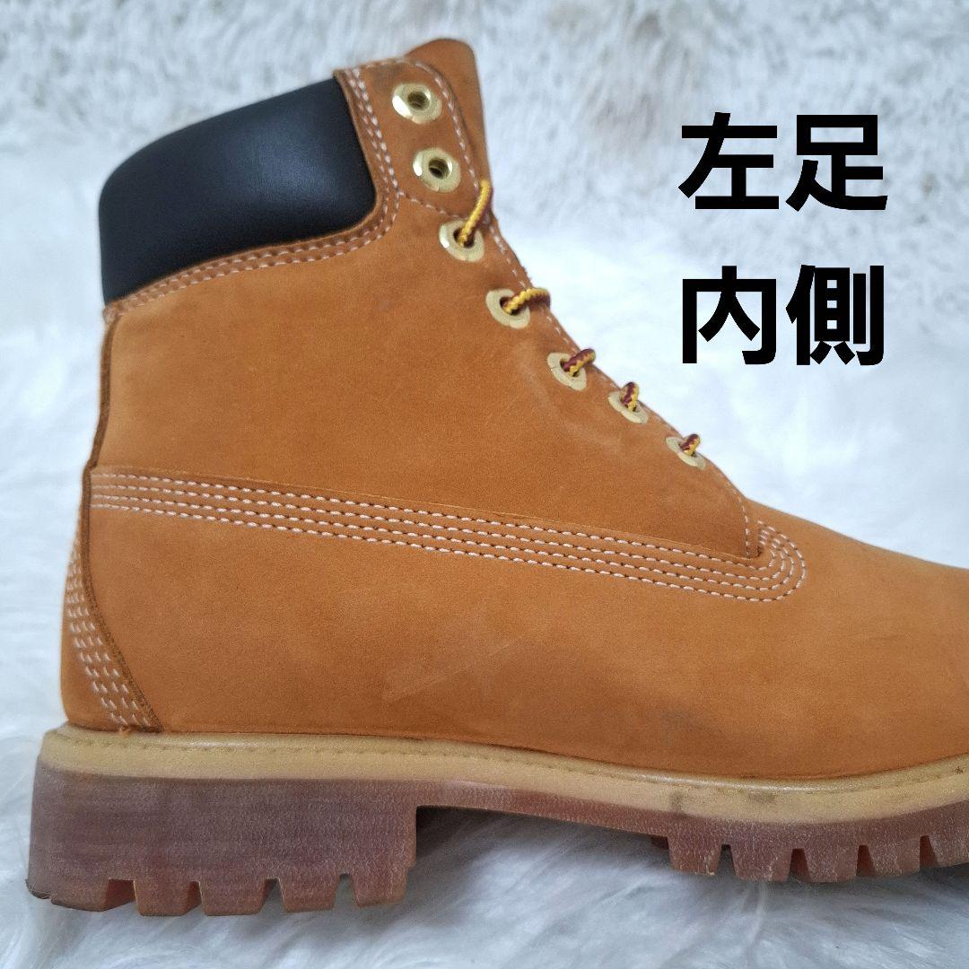 【極美品】Timberland 6インチ プレミアム ウォータープルーフブーツ