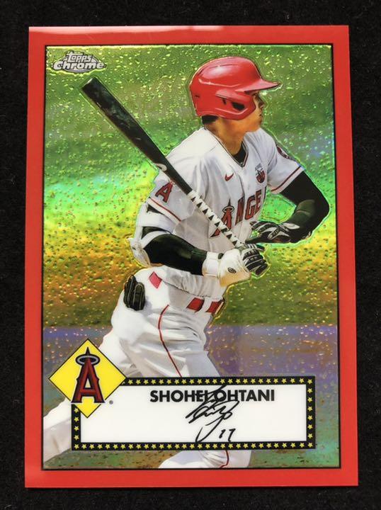 MLB 2021 TOPPS CHROME 52' REDUX RED 大谷翔平