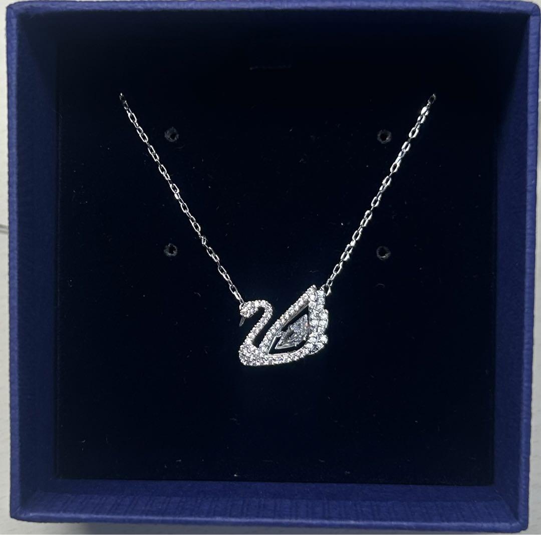 ♡*様 スワロフスキー ダンシングスワン 楽天市場】スワロフスキー SWAROVSKI ネックレス ダンシング