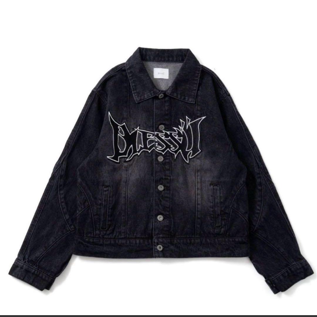 Blessed ブラック デニムジャケット Mサイズ